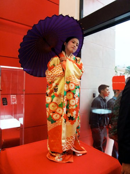 Statue vivante - Living statue - 生きた彫刻