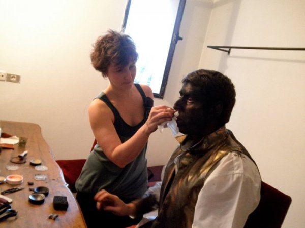 Statue vivante - Living statue - 生きた彫刻