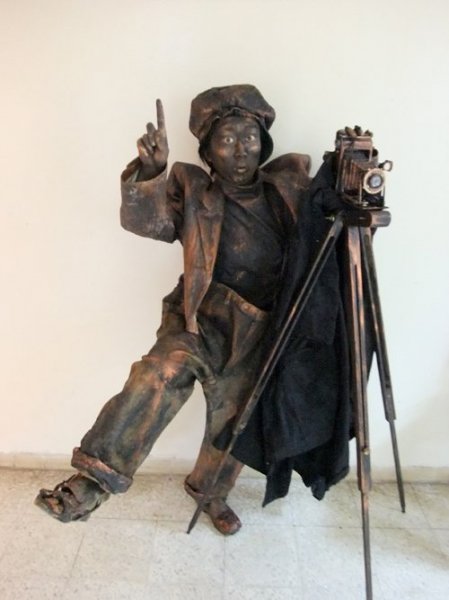 Statue vivante - Living statue - 生きた彫刻