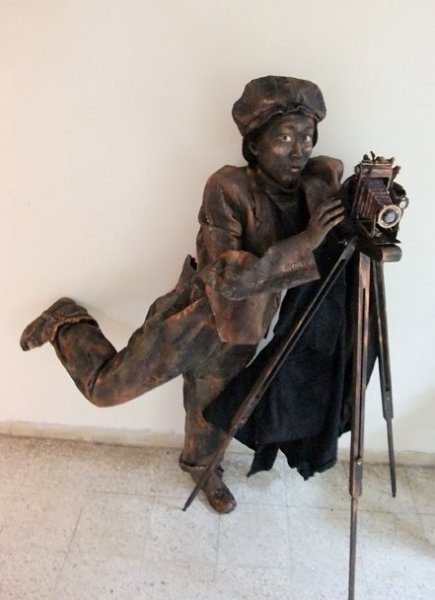 Statue vivante - Living statue - 生きた彫刻