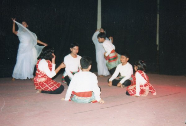 Dhaka Pantomime Children Mime Troupe of  Bangladesh.