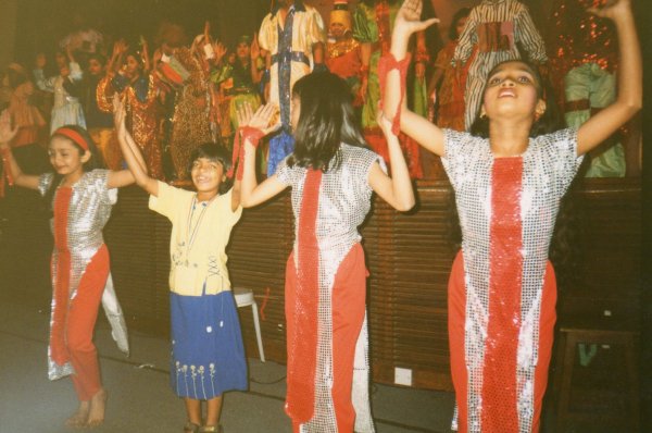 Dhaka Pantomime Children Mime Troupe of  Bangladesh.