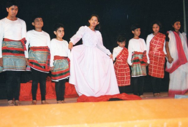 Dhaka Pantomime Children Mime Troupe of  Bangladesh.