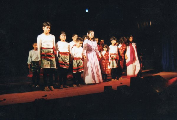Dhaka Pantomime Children Mime Troupe of  Bangladesh.