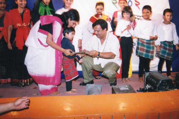 Dhaka Pantomime Children Mime Troupe of  Bangladesh.