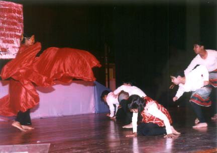 Dhaka Pantomime Children Mime Troupe of  Bangladesh.