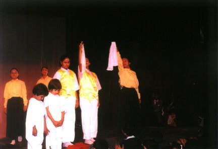 Dhaka Pantomime Children Mime Troupe of  Bangladesh.