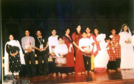 Dhaka Pantomime Children Mime Troupe of  Bangladesh.